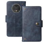 Anybird Flip Retro Cuir Housse Magnétique Téléphone Coque pour SPC Wild Cool 4G 2.4" Étui Cas Couverture Protecteur Case Cover (Bleu)