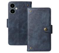 Anybird Flip Retro Cuir Housse Magnétique Téléphone Coque pour SPC ZEUS 2 5" Étui Cas Couverture Protecteur Case Cover (Bleu)