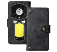 Anybird Flip Retro Cuir Housse Magnétique Téléphone Coque pour Ulefone Armor 29 Pro 6.67" Étui Cas Couverture Protecteur Case Cover (Noir)