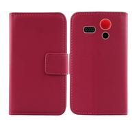 Anybird Flip Rose Veritable Cuir Housse Magnétique Téléphone Coque pour Olympia Star 2.4" Étui Cas Protecteur Case Portefeuille Cover