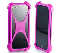 Anybird Housse Case Cover Etui Coque Soft Gel TPU Silicone Bumper Couverture Protecteur Phone Case pour QMobile Qsmart Blaze 6.6" Purple