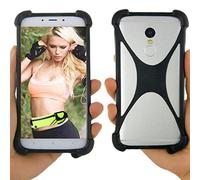 Anybird Housse Case Cover Etui Coque Soft Gel TPU Silicone Bumper Couverture Protecteur Phone Case pour SPC WUUM One 5" Black