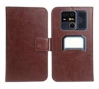 Anybird Marrón Funda Caso Carcasa Proteccion Cuero Flip Case Cover Soporte Para AGM G3 Pro 5G 6.72" Magnética Caso Cuero Billetera Cover Teléfono Case Etui
