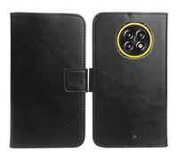 Anybird Noir PU Cuir Housse Coque Etui Couverture Protecteur Cas Portefeuille Flip Case Cover pour CUBOT Kingkong ACE 5 6.74"