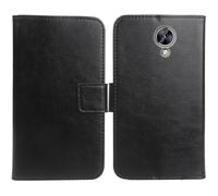 Anybird Noir PU Cuir Housse Coque Etui Couverture Protecteur Cas Portefeuille Flip Case Cover pour Maxcom MS572 4G 5.71"