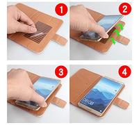 Anybird Rose PU Cuir Housse Coque Etui Couverture Protecteur Cas Portefeuille Flip Case Cover pour Logicom EZY 2 5"