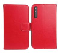 Anybird Rouge PU Cuir Housse Coque Etui Couverture Protecteur Cas Portefeuille Flip Case Cover pour Onyx Boox Palma 2 Pro 6.13"