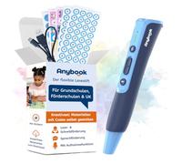 Anybook Pro M701 Stylo Audio et Stylo de Lecture avec Fonction d'enregistrement et de Lecture, Flexible pour la de la Voix et de la Lecture à l'école Primaire, à l'école Primaire et à la