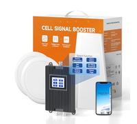 ANYCALL Amplificateur 5G 4G LTE GSM pour Bande 1,3,7,8,20, Antenne intérieure Double pour Maison, Bureau et Les Grandes Surfaces, Amplificateur Reseau Mobile pour Orange SFR Bouygues Telecom Free