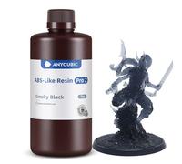 ANYCUBIC ABS-Like Resin Pro 2 pour Imprimante 3D LCD, Haute Précision et Faible Odeur, Résine Photopolymère UV 405nm, Compatible LCD/DLP (Noir Fumé, 1kg)