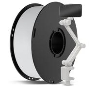 ANYCUBIC Filament ABS 1,75 mm pour Imprimantes 3D，Matériaux D'impression 3D en Filament à Haut Taux de Réussite, Résistance à la Chaleur de 85 °C, Ténacité et Résistance à la Déformation, Blanc 1kg