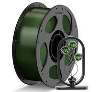 Anycubic Filament PETG de 1.75mm pour Imprimante 3D, Précision Dimensionnelle +/- 0.02 mm, Haute Résistance, Couleurs Vives, Durable et Résistant aux Chocs, 1KG, Vert Olive Translucide