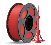 ANYCUBIC Filament PL 1,75 mm, Haute Résistance Filament PLA Plus, Impression avec Plupart des Imprimantes 3D FDM, Identification Intelligente Filament, PL Rouge