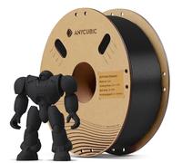 ANYCUBIC Filament PLA+ de 1,75 mm pour Imprimante 3D, Enroulement Soigné Bobine de 1KG Filament, pour Plupart l’impression 3D Noir, Identification Intelligente Filament,