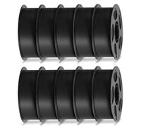 ANYCUBIC Filament PLA pour Imprimante 3D, Filament PLA de 1,75 mm pour l’impression 3D sur Imprimante 3D et Stylo 3D, Avec RFID, PLA Noir 10kg