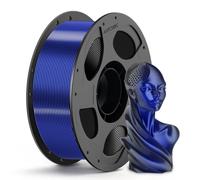 ANYCUBIC Filament PLA Silk 1,75mm 1kg Bicolore Bleu Noir