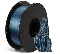 ANYCUBIC Filament PLA Soie pour Impression 3D, Filament PLA 1,75 mm pour Imprimante 3D FDM et Stylo 3D, Silk PLA 1kg, Bleu Métallique