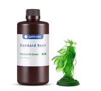 ANYCUBIC imprimante 3D résine rapide LCD photopolymérisant UV 405nm résine photopolymère standard pour l'impression 3D (Vert, 1000g)