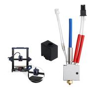 Anycubic Kobra 2 Hotend 24V 60W Kit d'Extrudeur - Compatible avec Anycubic Kobra 2 Pro, Kobra 2 Neo, V5 Extrudeur, Chauffage Céramique et Buse en Laiton 0.4mm