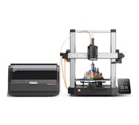 ANYCUBIC Kobra 3 Combo Imprimante 3D Multicolore FDM(4couleurs) 600 mm/s Impression Haute Vitesse, Haute Précision, Nivellement Auto LeviQ 3.0, Taille d‘Impression 250 * 250 * 260mm