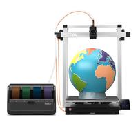 Anycubic Kobra 3 Max Combo Imprimante 3D Multicolore, 600 mm/s Impression Haute Vitesse, LeviQ 3.0, Grand Taille d'impression 420 * 420 * 500mm