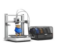 Anycubic Kobra 4 Combo Imprimante 3D Multicolore, Facile pour Les débutants | Séchage du filament à 65 °C, Impression Intelligente, volume d'impression de 260 × 260 × 260 mm³