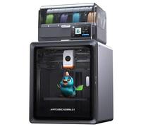 Anycubic Kobra S1 Combo Imprimante 3D, impression jusqu'à 8 couleurs, moteur couleur Ace Pro, vitesse ultra-rapide de 600mm/s, mise à niveau automatique, tête d'impression 320 °C, 250x250x250 mm