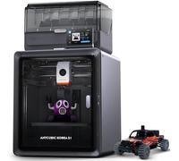 Anycubic Kobra S1 Combo,Imprimante 3D Intelligente, Multicolore Impression, 600mm/s Haute Vitesse, Construction CoreXY Fermée, Taille d'impression 250 * 250 * 250 mm