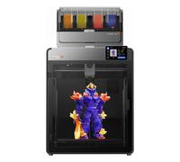 Anycubic Kobra S1 Max Combo Imprimante 3D, Nivellement Automatique, Construction CoreXY entièrement métallique et Robuste, Hotend Haute température à 350 °C, Volume d'impression de 350 x 350 x 350 mm