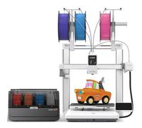 Anycubic Kobra X Combo Imprimante 3D Multicolore, Séchage Pendant l'impression, Impression Multifilament, Conception Modulaire, Impression 7 Couleurs, Volume d’Impression 260 x 260 x 260 mm