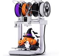 Anycubic Kobra X Imprimante 3D, Impression à Distance Intelligente | Force d'extrusion adaptative Imprimer du Filament Souple et Dur, Impression Multicolore pour Débutant, Rapide à 600 mm/s