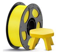 ANYCUBIC PETG Filament 1,75 mm, Robuste et Durable, Faible Déformation et Excellente Adhérence des Couches, Compatible avec la Plupart des Imprimantes FDM, 1KG PETG, Jaune