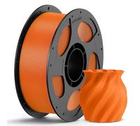 ANYCUBIC PETG Filament 1,75 mm, Robuste et Durable, Faible Déformation et Excellente Adhérence des Couches, Compatible avec la Plupart des Imprimantes FDM, 1KG PETG, Orange