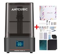 ANYCUBIC Photon Mono 4 Imprimante 3D Résine et Kit de Peinture D’Impression 3D, Peintures Acryliques À Base D’Eau (Noir/Bleu/Rouge/Jaune/Blanc), Un Ensemble Répond Au Besoin D’Outils pour Cou