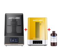 ANYCUBIC Photon Mono M7 Imprimante 3D Résine, Impression Rapide 150mm/h, Wash and Cure 3 Plus pour Imprimantes 3D LCD/SLA/DLP Resin et Gris 1kg Résine Haute Vitesse 2.0