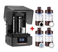 ANYCUBIC Photon Mono M7 Max 13,6'' 7K Grande Imprimante 3D Résine, Taille d'impression 298x164x300mm et ABS-Like Resin Pro 2 pour Imprimante 3D LCD, Gris+Blanc+Noir+Transparent, 4pcs