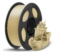 ANYCUBIC PLA+ Filament D'imprimante 3D 1,75 mm, 1KG Filament PLA Plus, Impression avec Plupart des Imprimantes 3D FDM, Identification Intelligente Filament, Beige