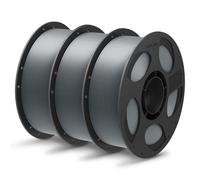 ANYCUBIC PLA+ Filament D'imprimante 3D 1,75 mm, 3KG Filament PLA Plus, Impression avec Plupart des Imprimantes 3D FDM, Identification Intelligente Filament, Gris Texturé