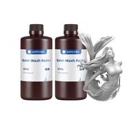 ANYCUBIC Résine de lavage à l'eau, transparente 2 KG, compatible avec les imprimantes LCD, blanc 2 kg