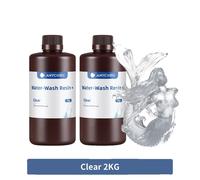 ANYCUBIC Résine lavable à l'eau, Faible odeur, Haute précision, 2kg Transparent