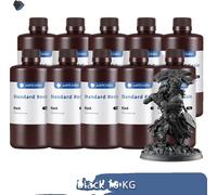 Anycubic Résine UV 405nm, capacité 10KG, compatible avec les imprimantes LCD, 10KG noir