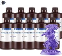 Anycubic Résine UV 405nm, capacité 10KG, compatible avec les imprimantes LCD, 10KG violet