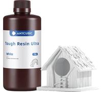 ANYCUBIC Tough Resin, capacité 1 kg, ultra résistant, faible odeur, 1kg Blanc