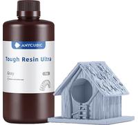 ANYCUBIC Tough Resin, capacité 1 kg, ultra résistant, faible odeur, 1kg Gris