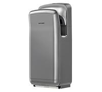 anydry 2005H sèche-Mains,sèche-Mains électrique Commercial,avec Filtre HEPA,Super Puissant,7-10 Secondes pour sécher,1750-2050W.(Argent)