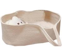 Anyhot Bébé Moïse Panier Portable Lit De Poche Moïse Panier Coton Corde Infantile Lit Nacelle Literie Sac de Couchage pour Voyage en Plein Air De Voiture