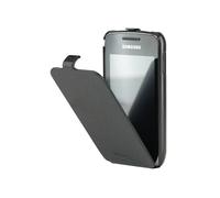 Anymode Étui Flip Certifié Pour Samsung Wave Y S5380 Noir ETUISMS5380