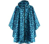 Anyoo Poncho de pluie imperméable - Portable - Léger - Avec capuche - Pour vélo, vélo - Réutilisable - Unisexe - Pour randonnée, camping, plein air, taille unique