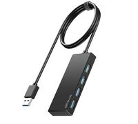 ANYPLUS Hub USB, Adaptateur Répartiteur USB Multiport, Mini Port USB Multiple pour pc, Ordinateur Portable, iMac, Surface Pro, MacBook, Mac Pro, Clé USB, XPS, Souris, HDD