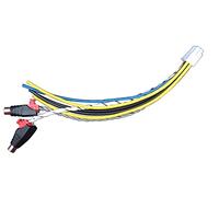 Anyqinsog Faisceau de câble d'alimentation 10 broches compatible avec Pioneer Carrozzeria TS-WX70DA TS-WX610A TS-WX710A TS-WX77A TS-WX88A TS-WX1600A TS-WH1000A Amplificateur de caisson de basses